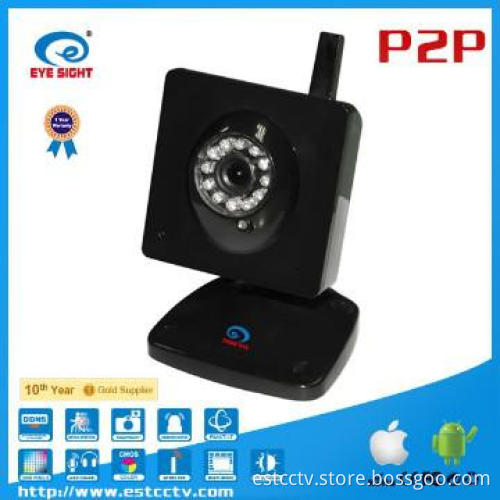Megapixel IR-CUT IP Surveillance Camera with night vision viewing